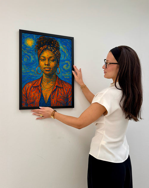Van Gogh Artist Poster Alicia Keys