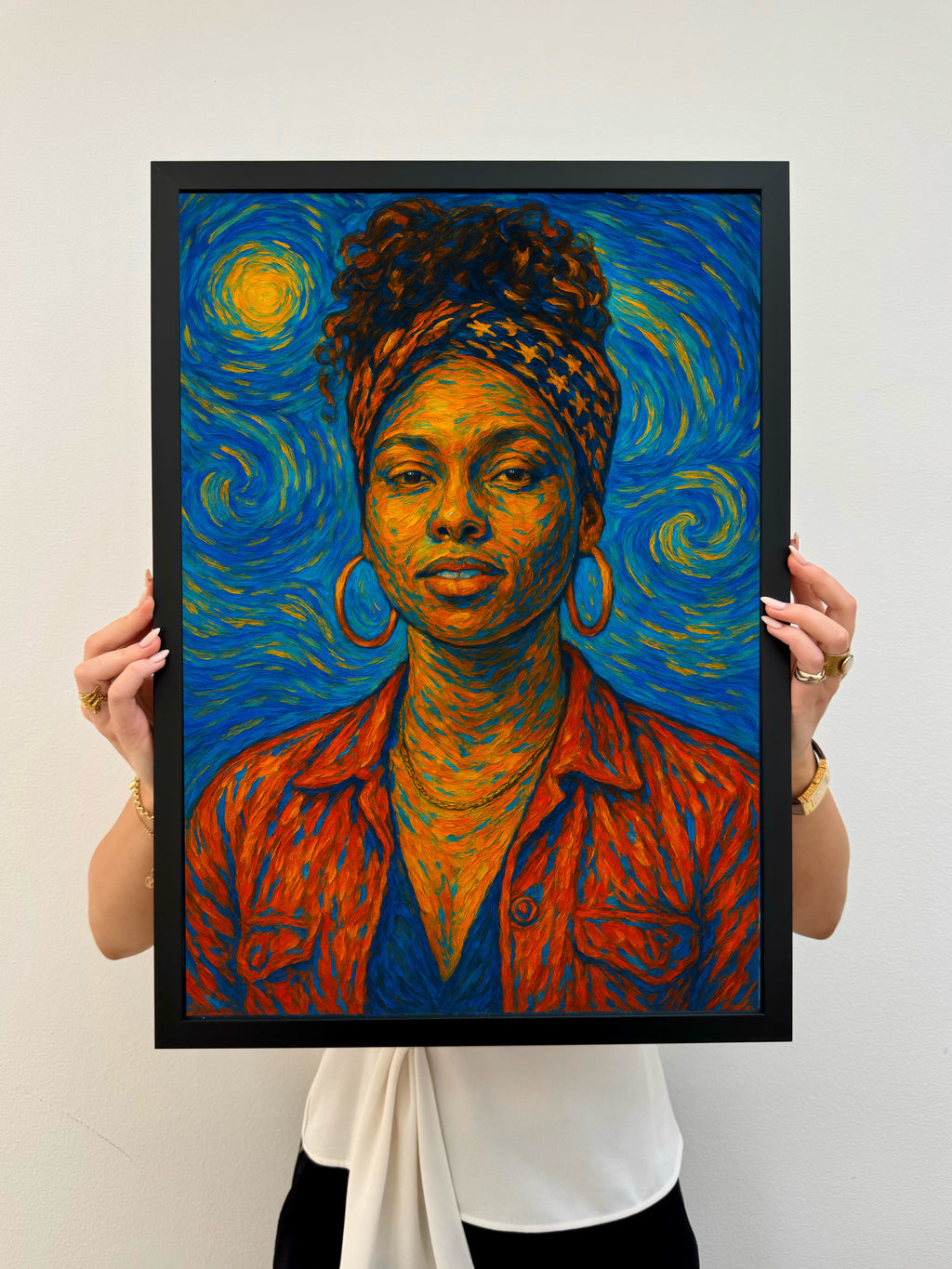 Van Gogh Artist Poster Alicia Keys