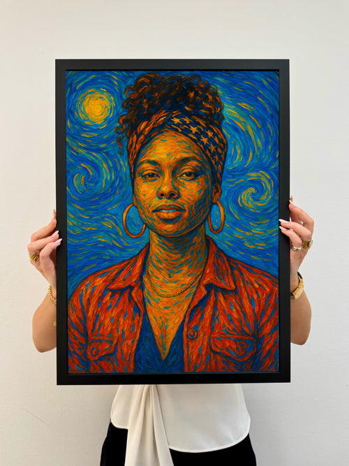 Van Gogh Artist Poster Alicia Keys