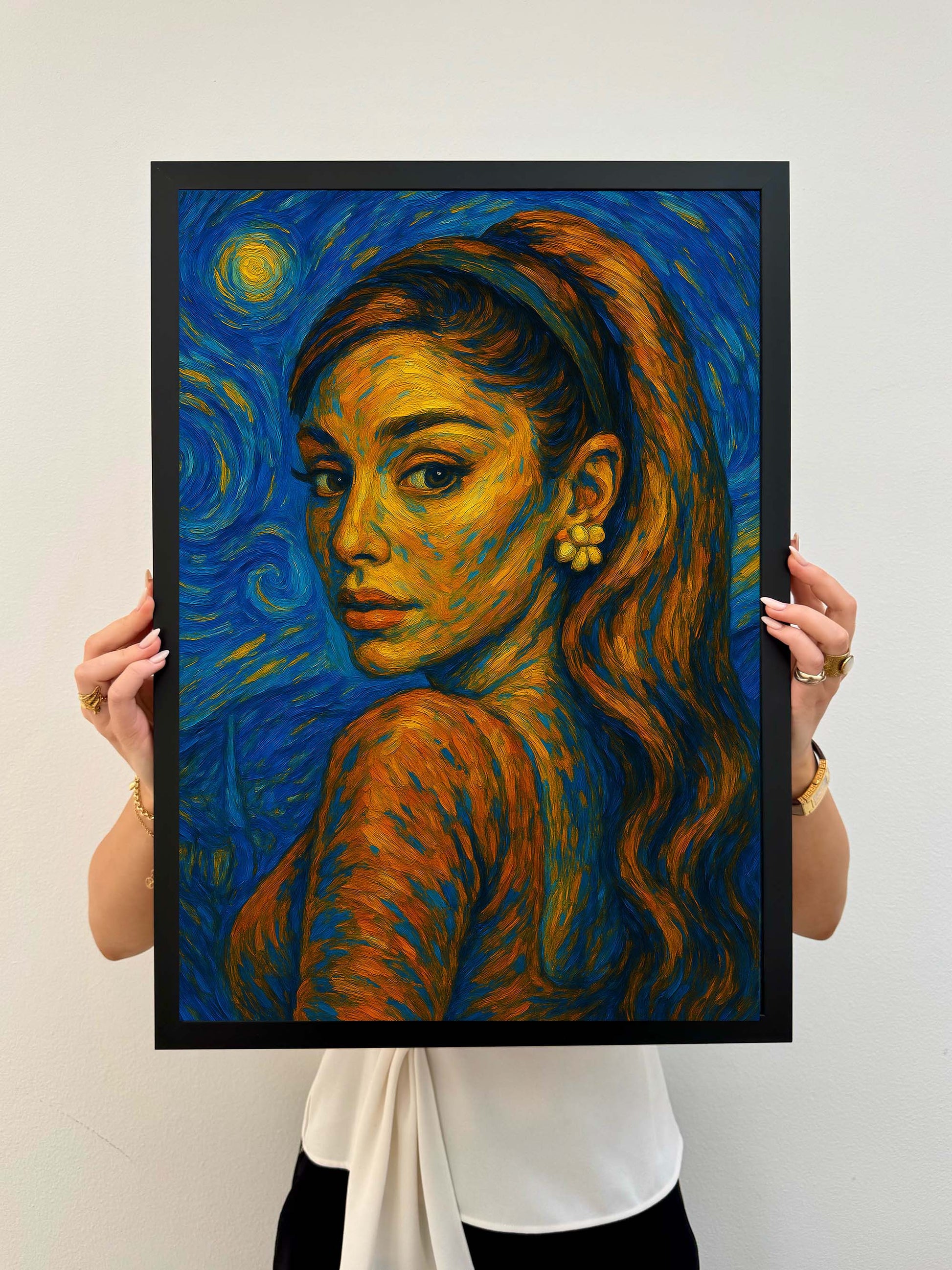 Van Gogh Artist Poster Ariana Grande