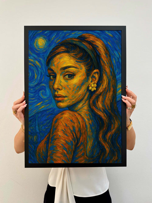Van Gogh Artist Poster Ariana Grande