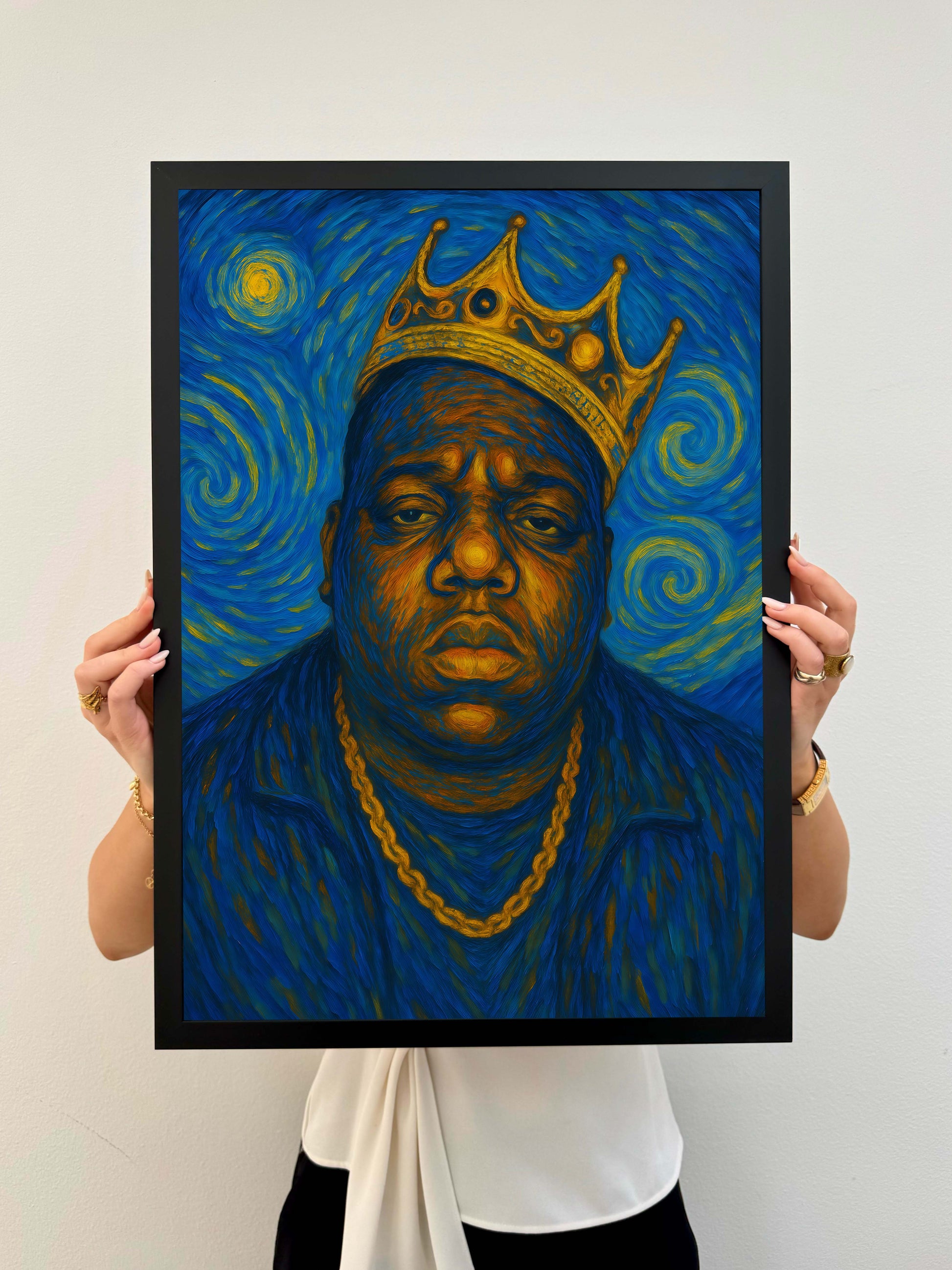 Van Gogh Artist Poster The Notorious B.I.G.