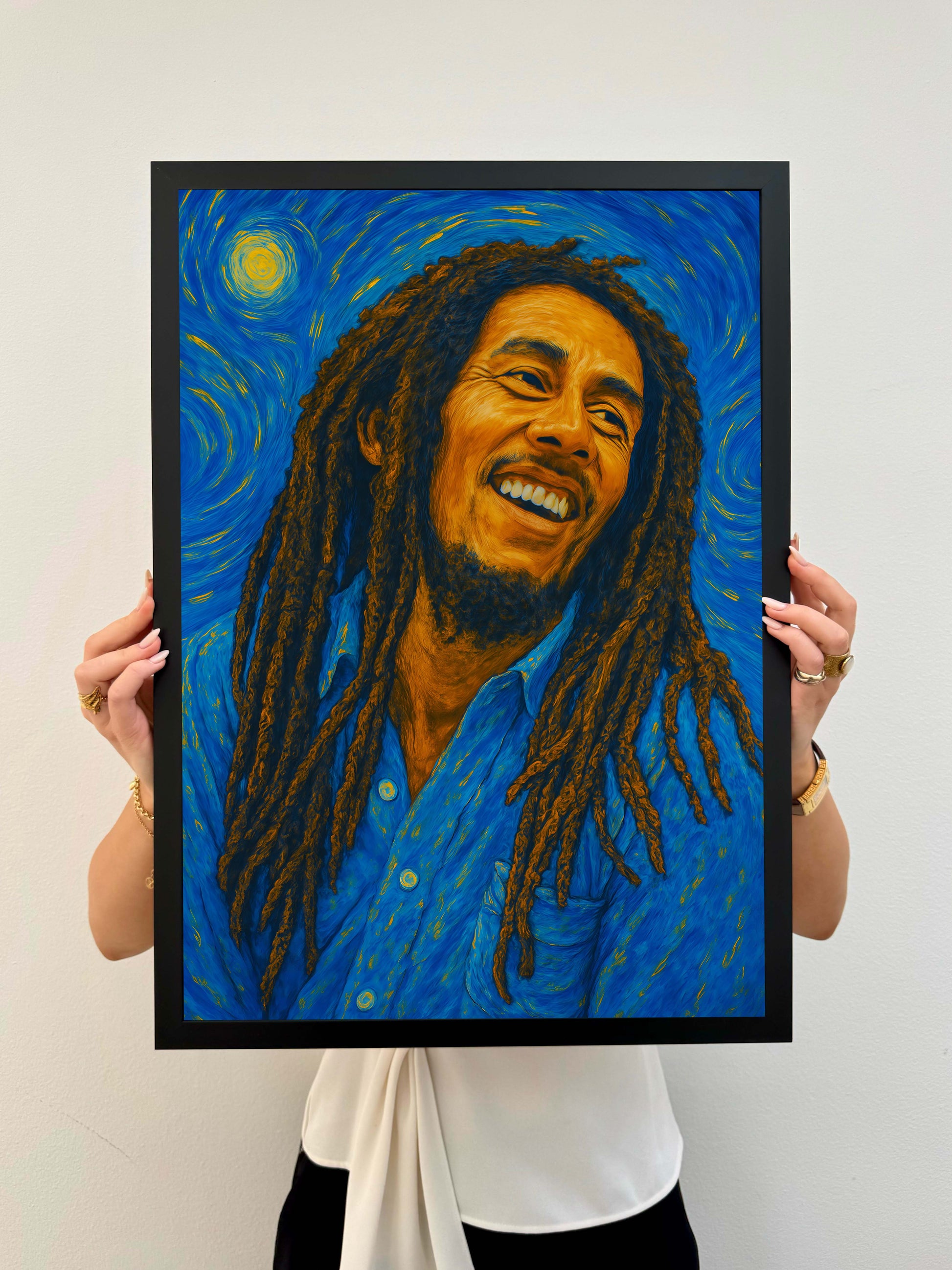 Van Gogh Artist Poster Bob Marley
