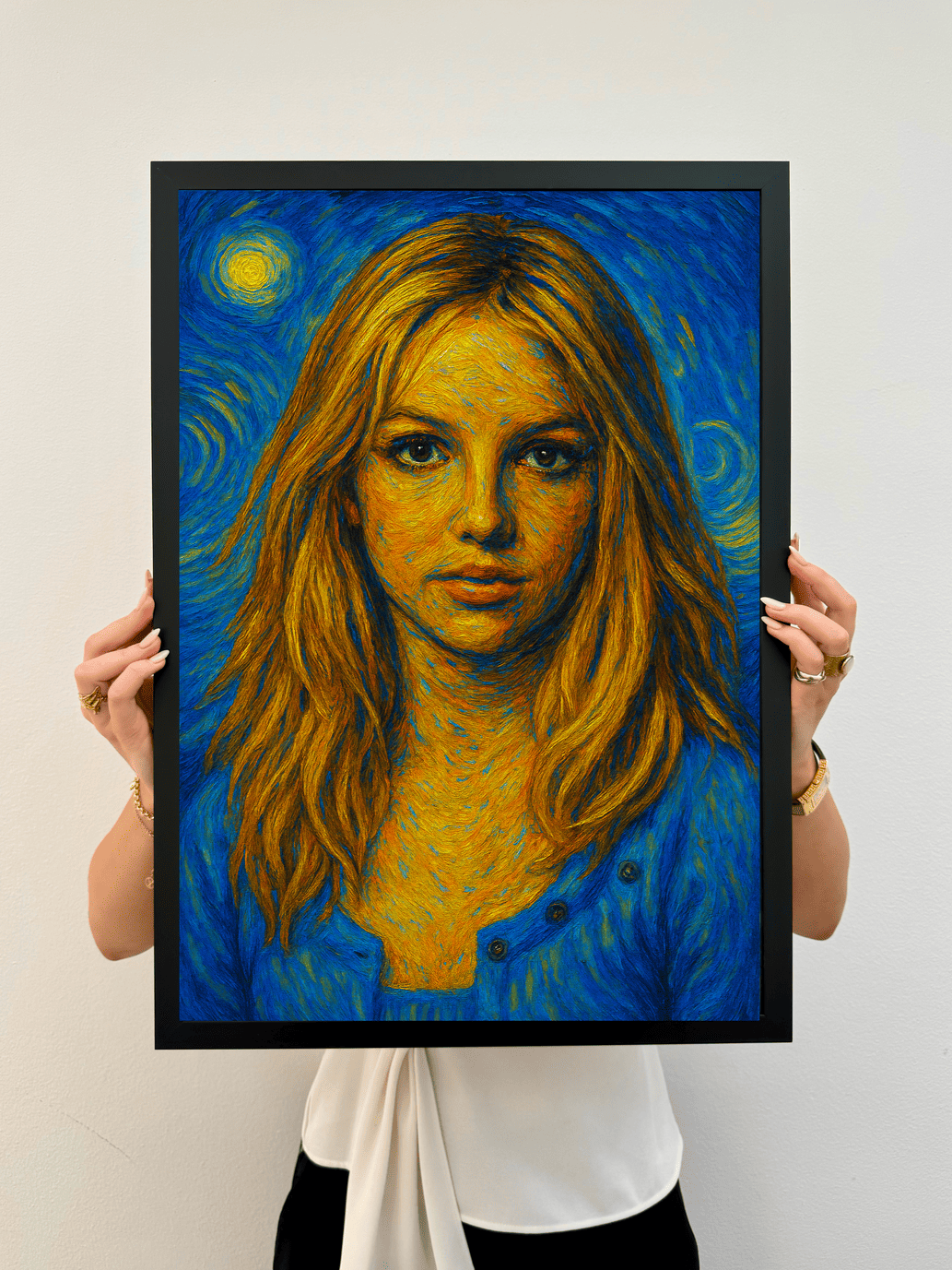 Van Gogh Artist Poster Britney Spears