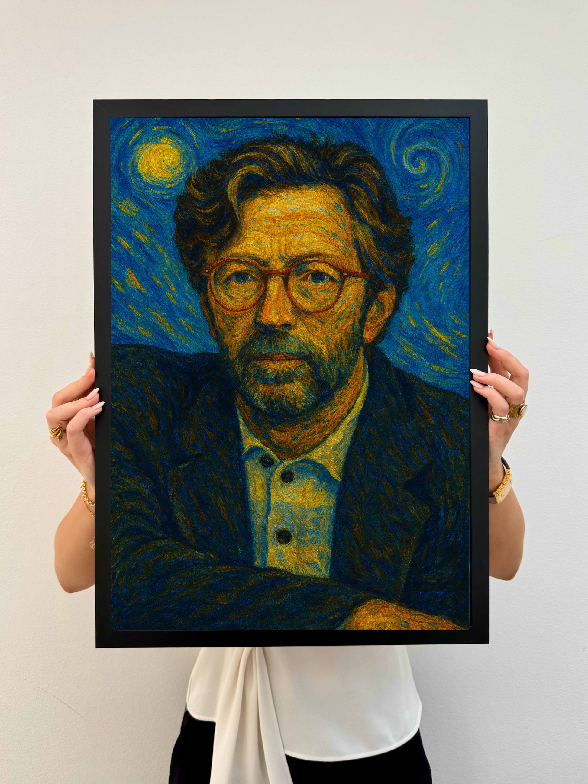 Van Gogh Artist Poster Eric Clapton