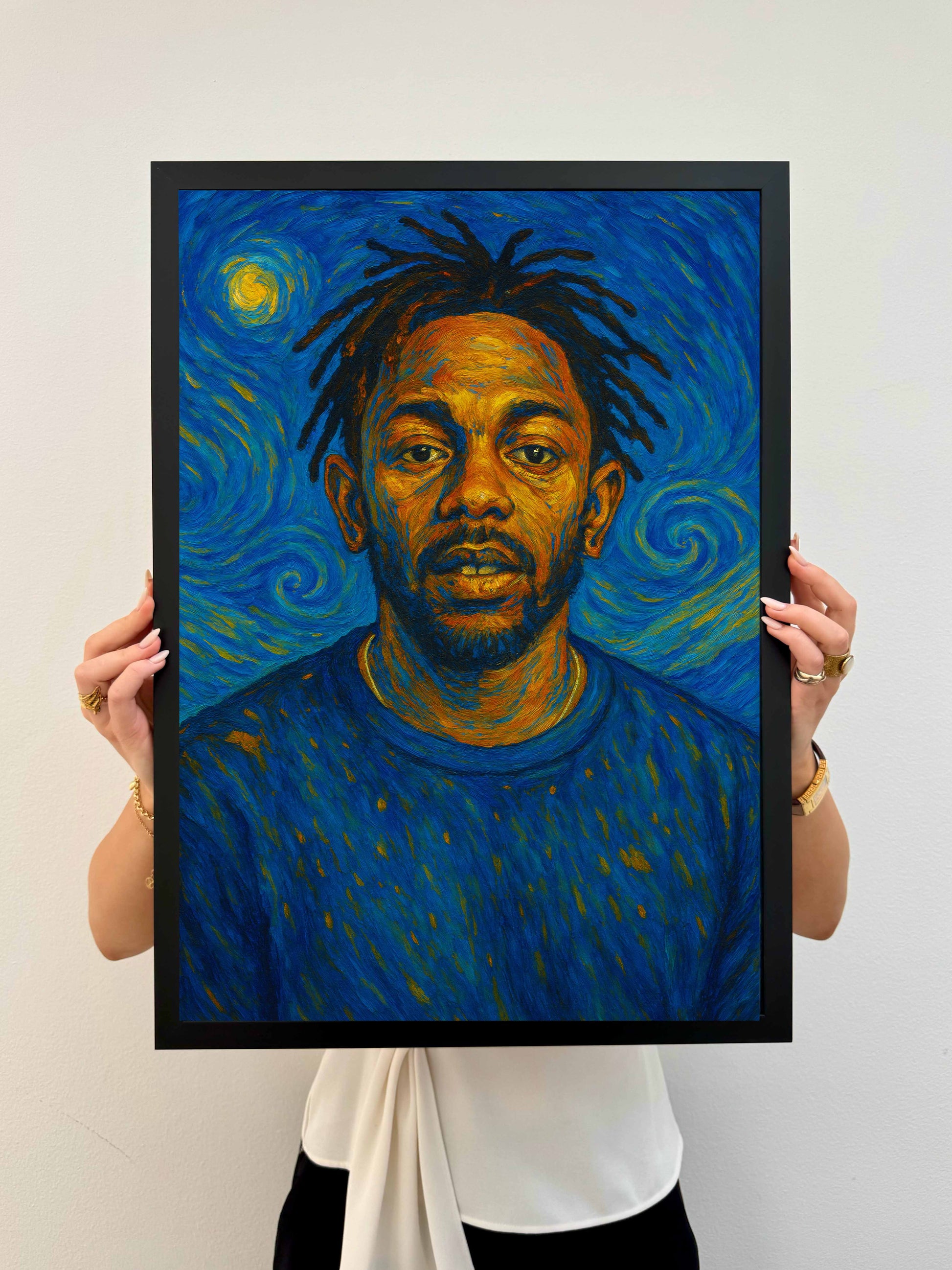 Van Gogh Artist Poster Kendrick Lamar