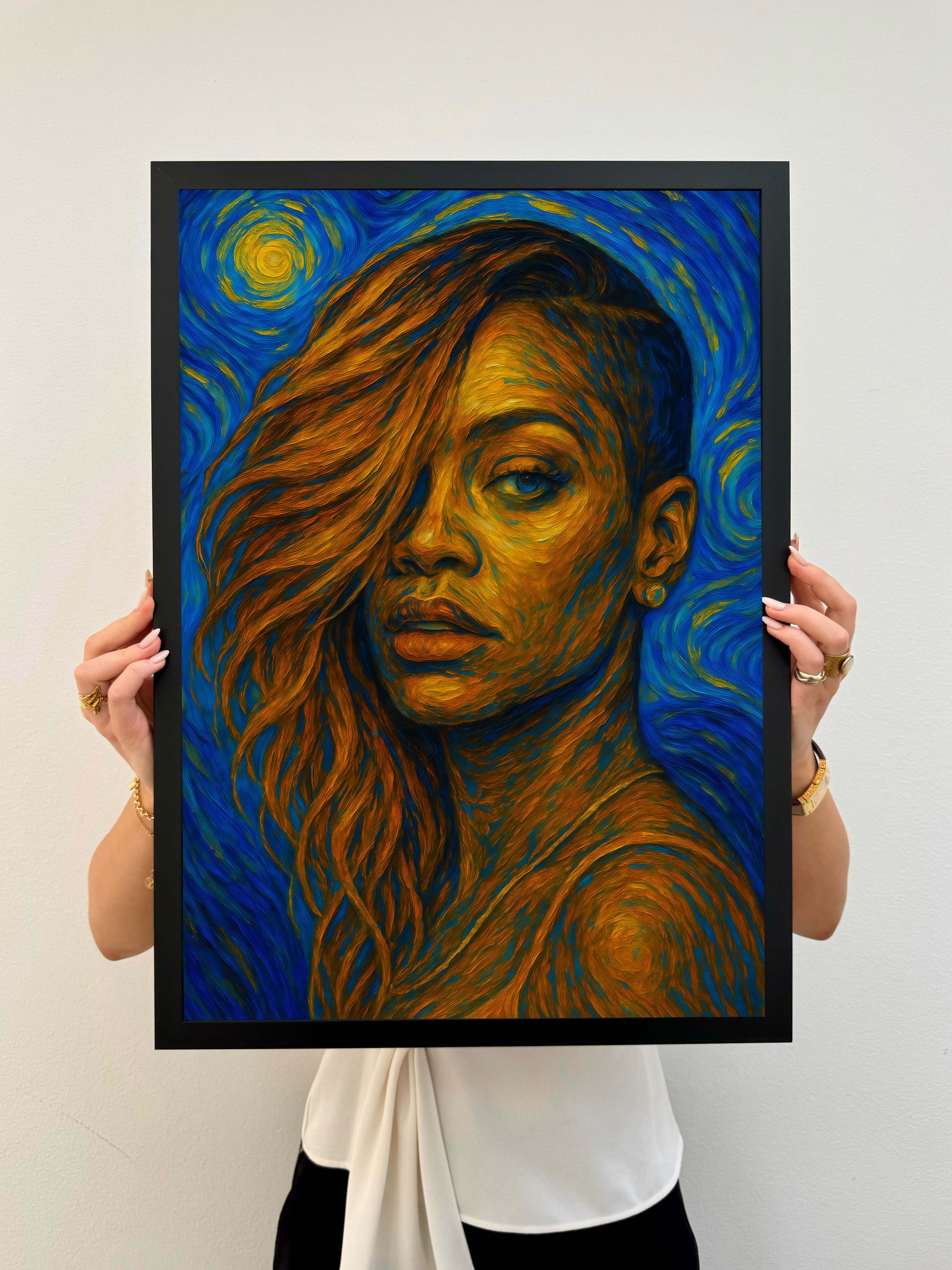 Van Gogh Artist Poster Rihanna