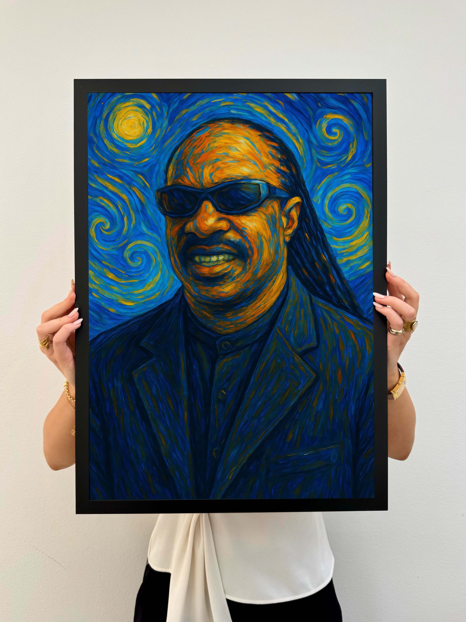 Van Gogh Artist Poster Stevie Wonder