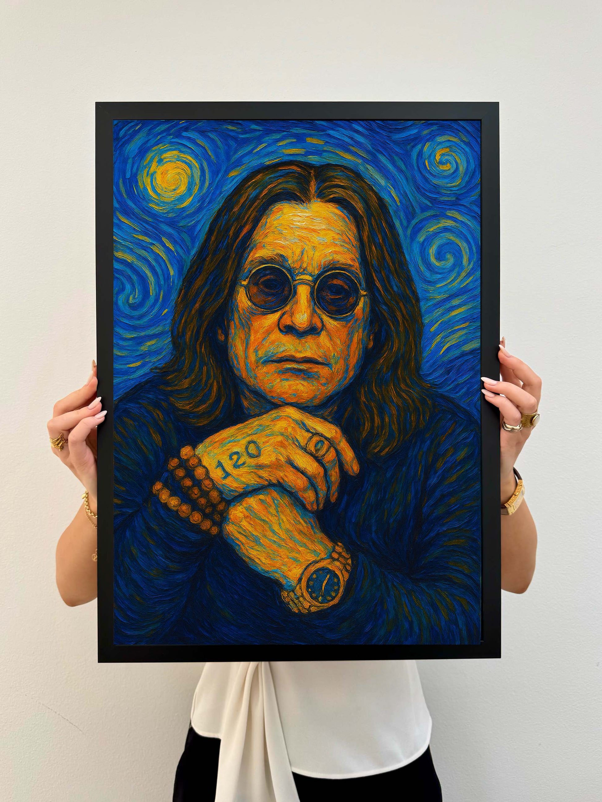 Van Gogh Artist Poster Ozzy Osbourne