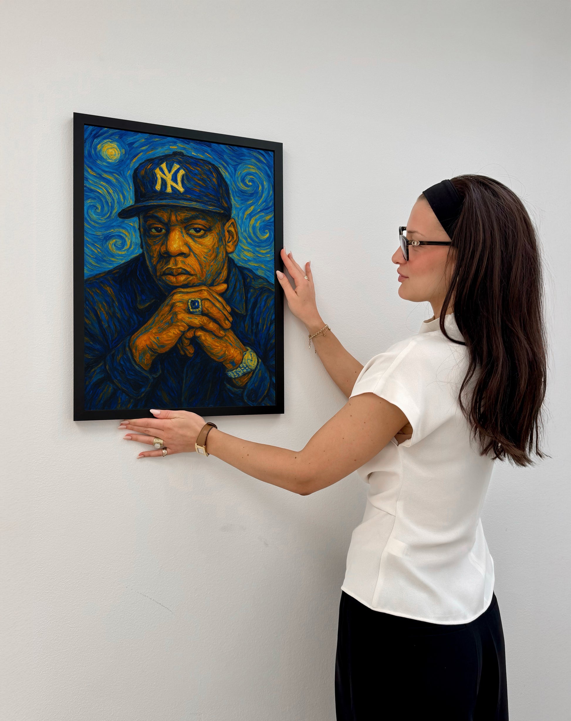 Van Gogh Artist Poster Jay Z